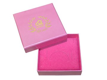 Smykkeæske, Ørepynt eller kæde - pink